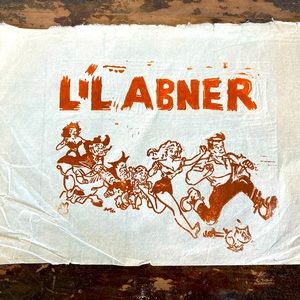 Little Abner Art Blockprint Handmade by McGlamorous Art